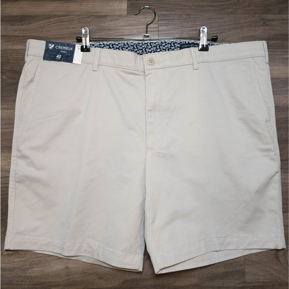Cremieux Other - Cremieux Soho Slim Fit Chino Tapered Stretch Chino Shorts Mens SIZE 42